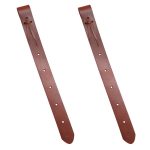thumbnail image 2 of Premium Leather Western Saddle Back Cinch - 2.75" Wide With Roller Buckles (Multiple Styles 2 of 9