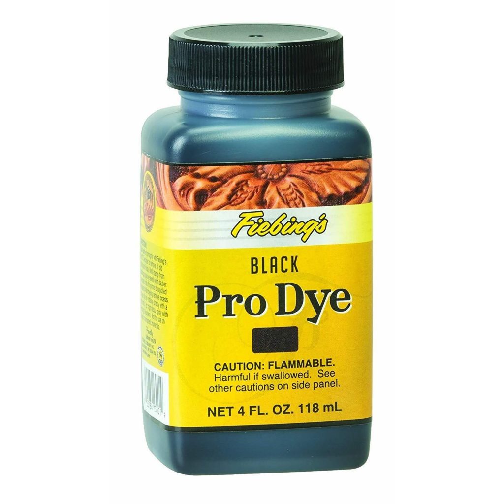 Fiebing's Pro Leather Dye 4 oz. Black ⋆ Saddles N Such | SMC