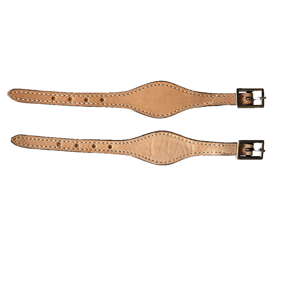 Smith Saddlery Brown Leather Straight Stirrup Hobbles - Made In USA - Western Tack