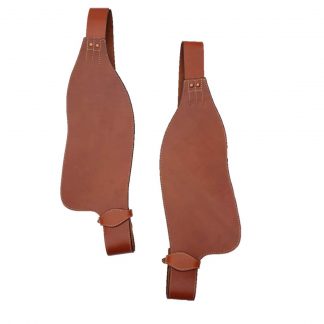 Smooth leather replacement fenders. main image 1