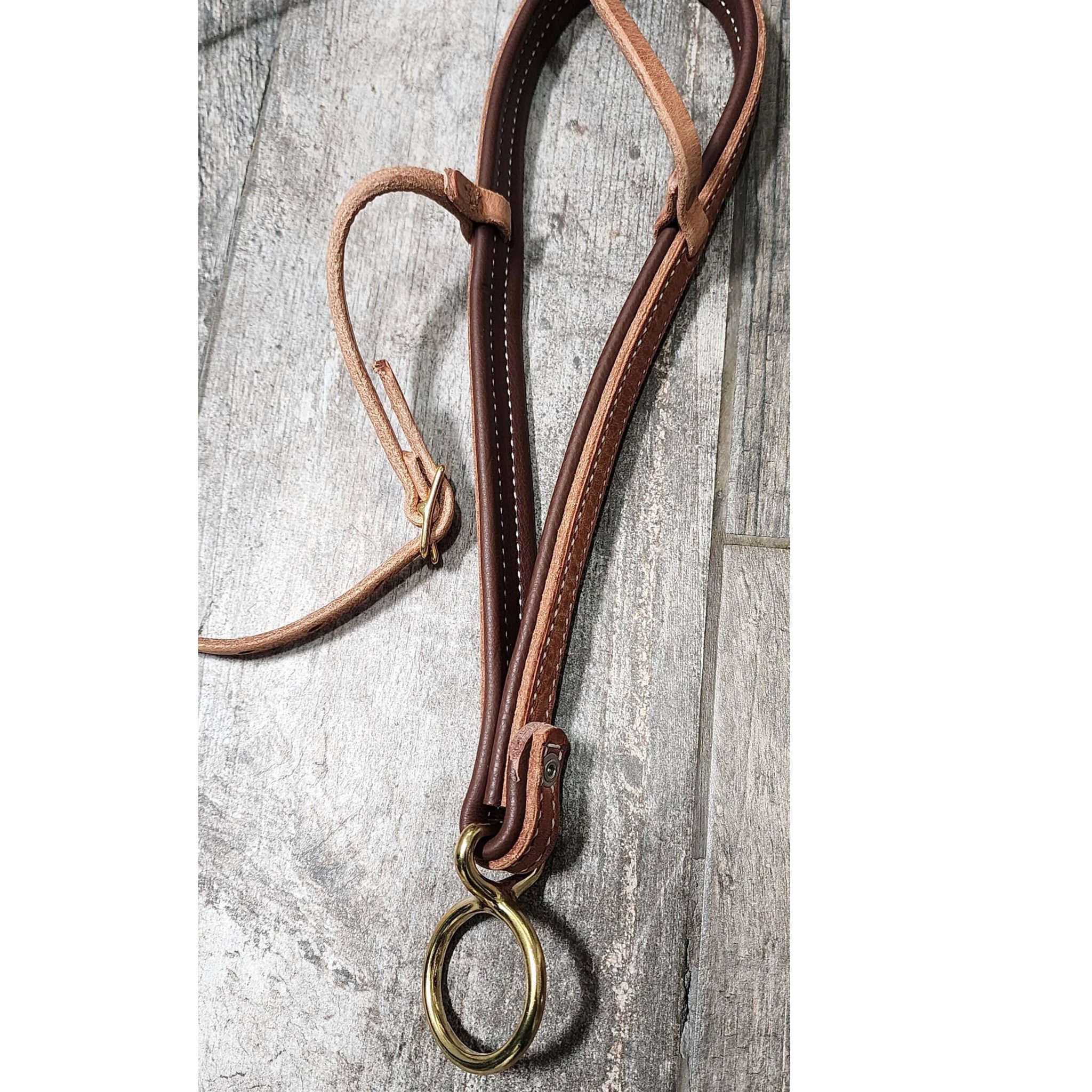 New! Hermann Oak Lightweight Noseband-3807