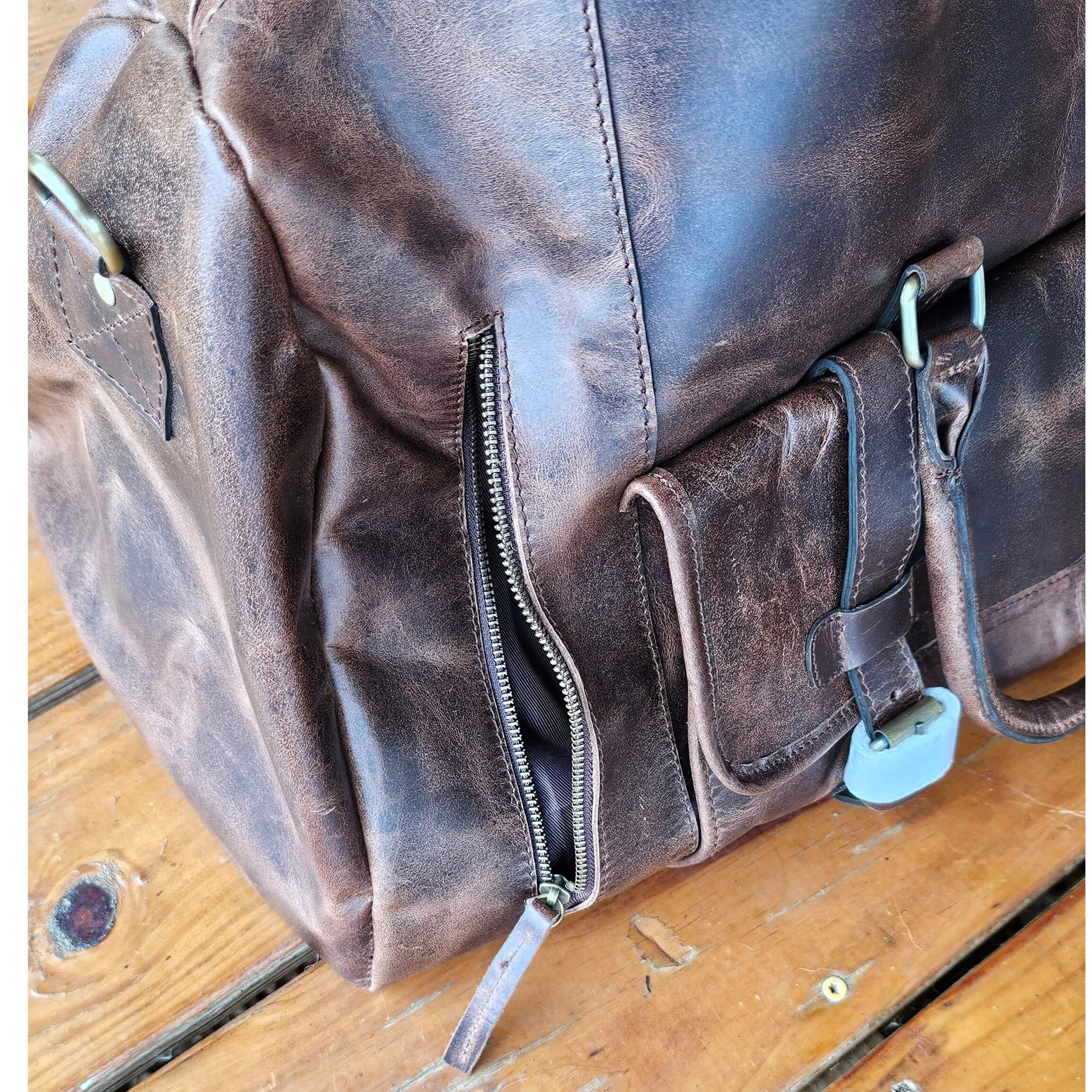 24 in dk brn duffel 3