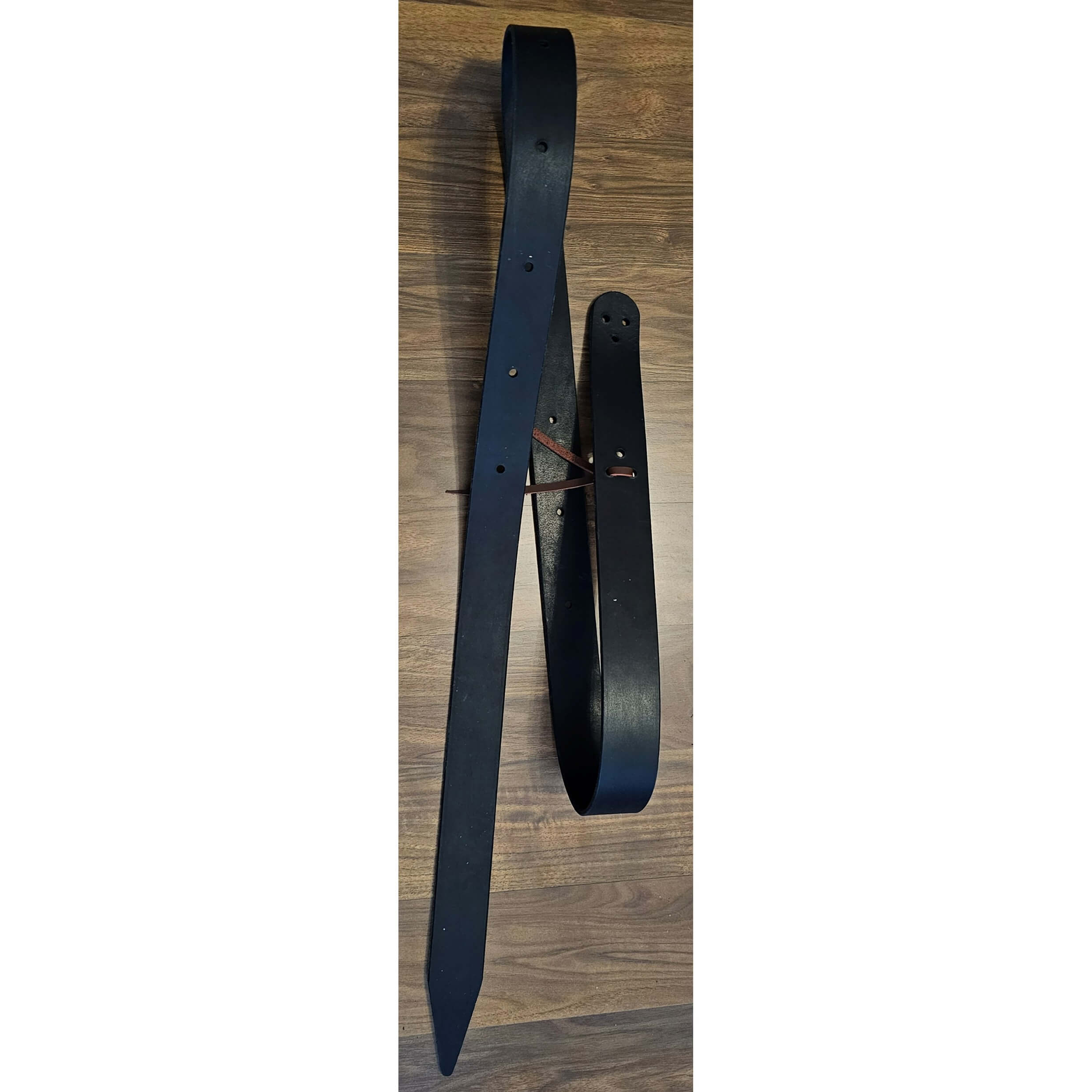 black latigo tie strap fix 3